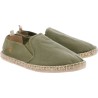 Espadrille en coton kaki