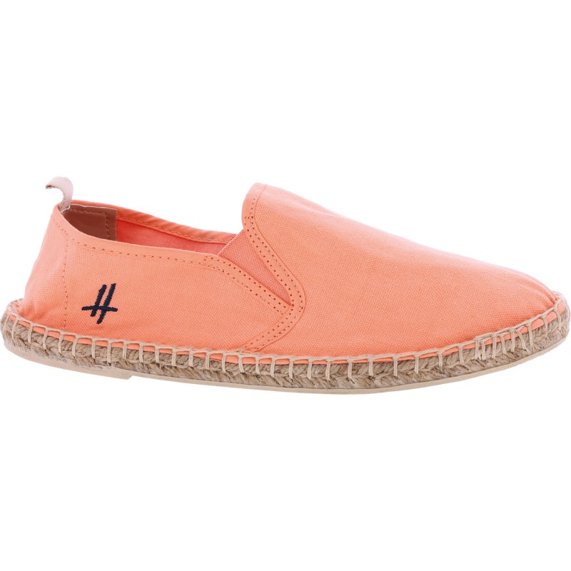 Espadrille adulte coloris peche