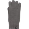 gants homme en maille coloris gris anthracite