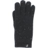 gants mixte en maille coloris noir