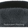 bonnet herman avec doublure en plush