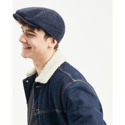 casquette homme hiver en tweed