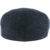 Herringbone tweed flat cap