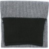 Houndstooth pattern set, with LUREX thread, consisting of a beret, lon