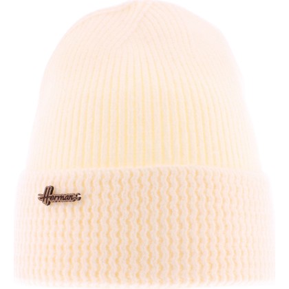 Plain adult beanie with cuff