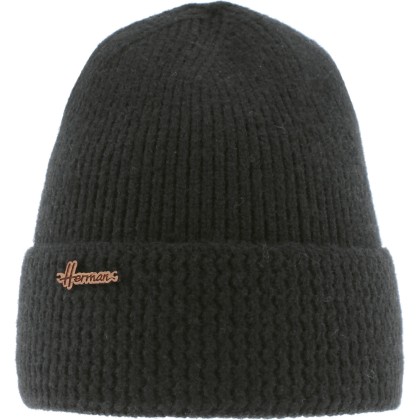 Plain adult beanie with cuff