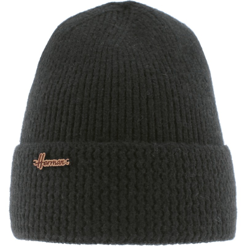 Plain adult beanie with cuff