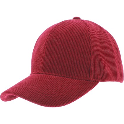 Casquette forme baseball, en velours