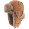 Faux fur hat, with 2 closing positions