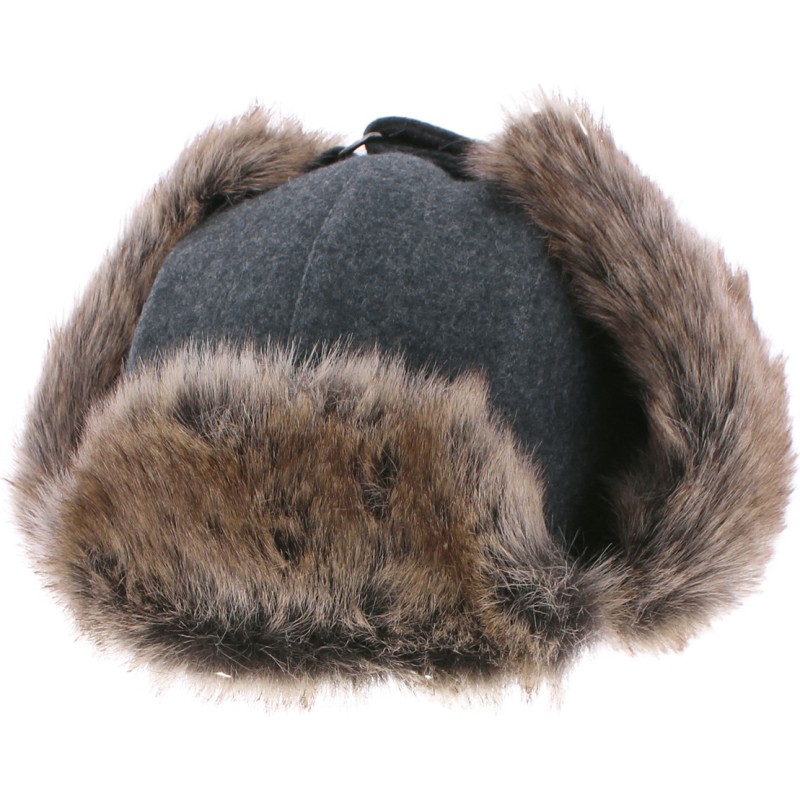 toque hiver chapka en fausse fourrure