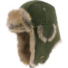 Faux fur hat, with 2 closing positions