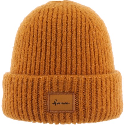 bonnet hiver coloris rouille