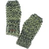 mitaines en maille tricot, gants sans doigts