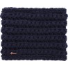 Mega plain color adult neckwarmer knitted with 30% wool yarn. Lined in