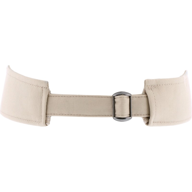 Plain color visor with tightening buckle