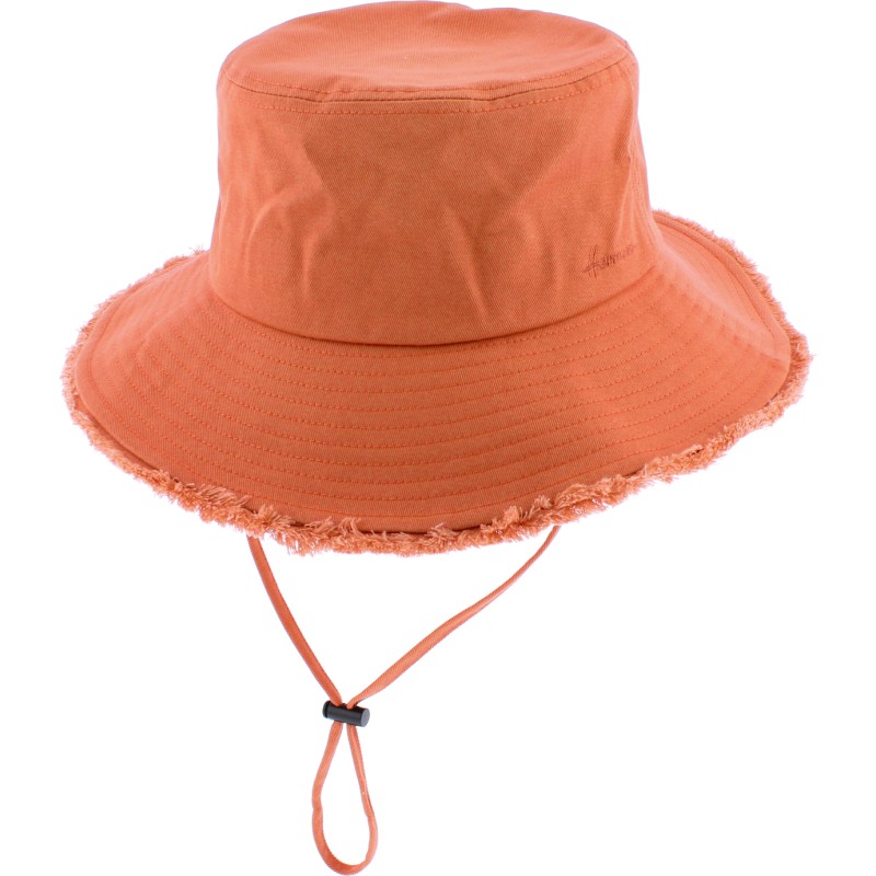 bob herman en coton avec jugulaire, avec protection soleil chapeau anti uv UPF50