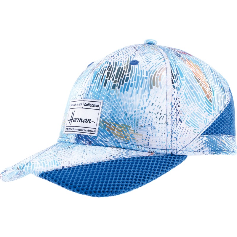 Pattern  baseball cap and plain mesh with velcro closing