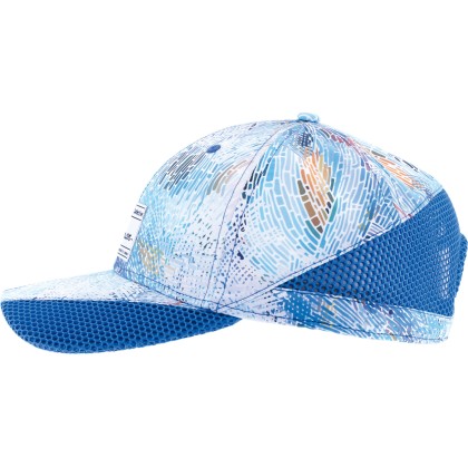 Pattern  baseball cap and plain mesh with velcro closing