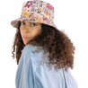 chapeau bob femme herman chapeau femme imprimé fleurs retro