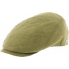 Plain color flat cap in bamboo