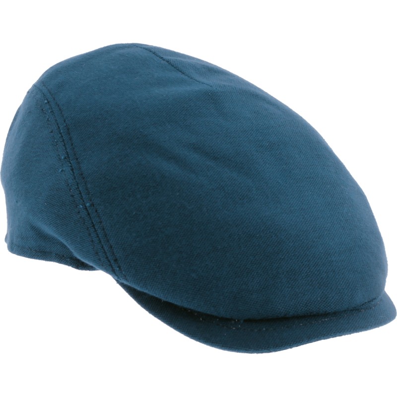 Plain color flat cap in bamboo