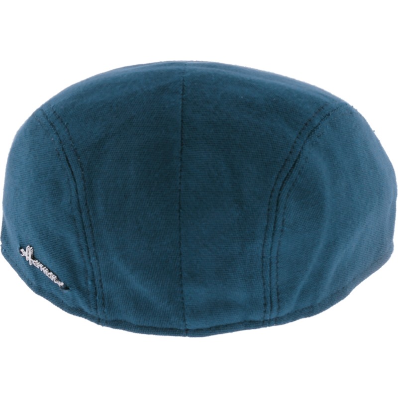 Plain color flat cap in bamboo