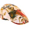 Pattern flat cap