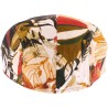 Pattern flat cap