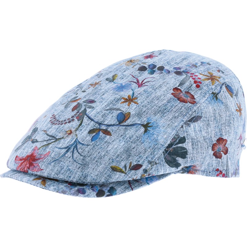 Pattern flat cap