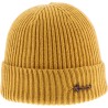 Plain short men's beanie with cuffs