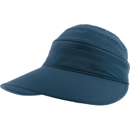 Casquette / visière femme sport, dessus dézippable, UPF50