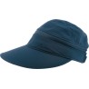 Casquette / visière femme sport, dessus dézippable, UPF50