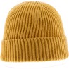 Plain short men's beanie with cuffs