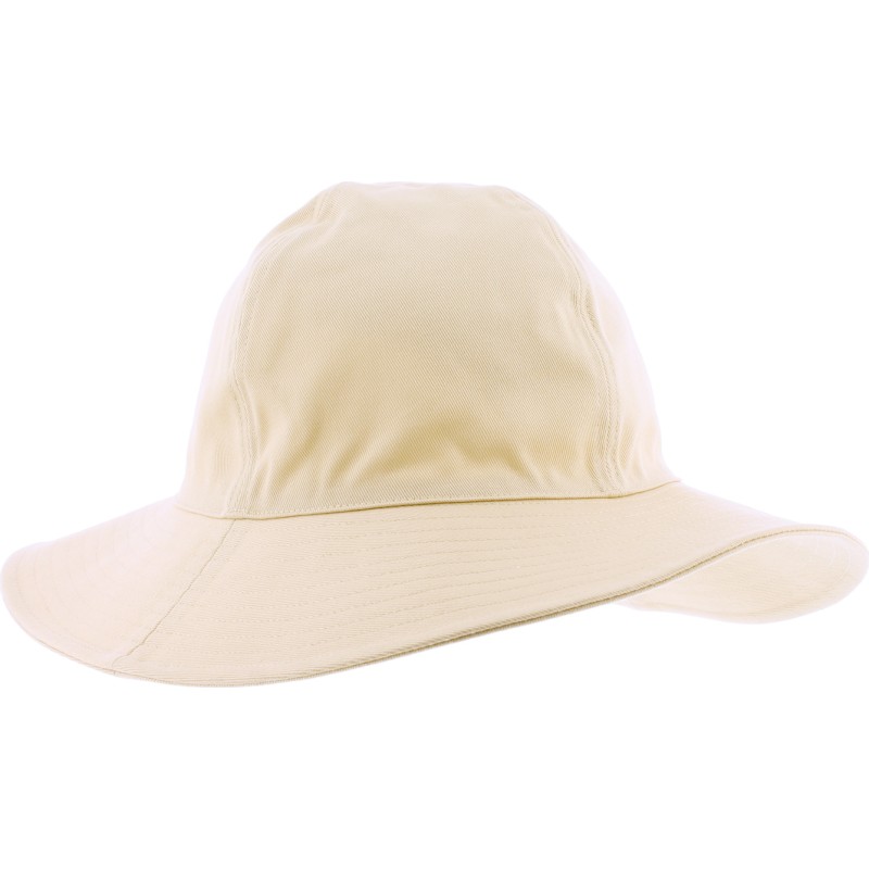 chapeau de femme bob herman en coton avec protection solaire chapeau anti uv UPF50, coloris beige