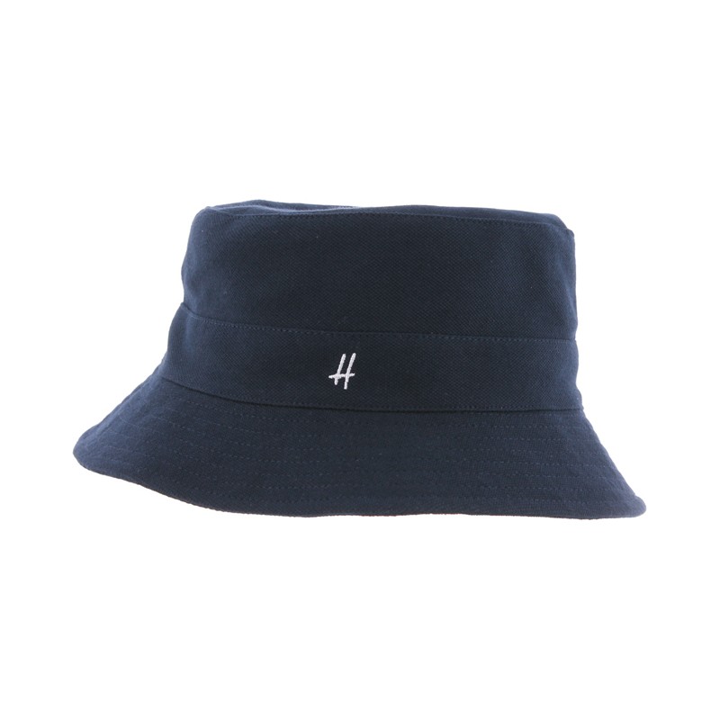 Plain color pique cotton bucket