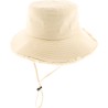 chapeau de femme capeline herman en coton avec protection soleil chapeau anti uv UPF50