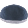 Two-tone flat cap