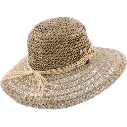 chapeau femme capeline grand bord