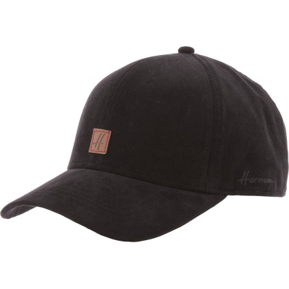 casquette baseball homme en velours noir