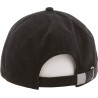 Casquette baseball en velours fin réglable à l'arrière