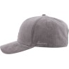 casquette baseball en velours gris herman