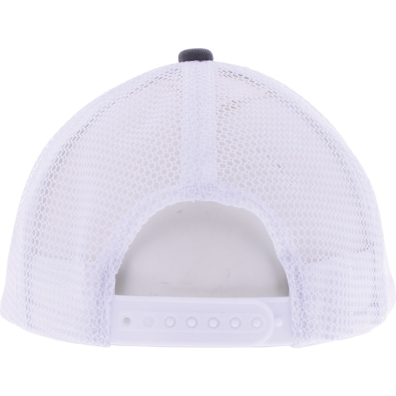 Baseball cap with tone-on-tone rear mesh, with an embroidered H.