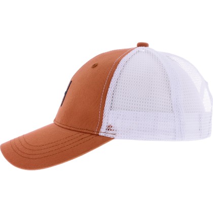 Baseball cap with tone-on-tone rear mesh, with an embroidered H.