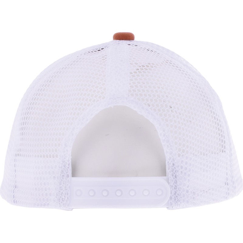 Baseball cap with tone-on-tone rear mesh, with an embroidered H.