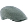 Plain silk flat cap