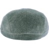 Plain silk flat cap