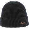 Plain short men's beanie with cuffs