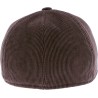 Casquette baseball en velours uni avec rabats oreilles et intérieur pl