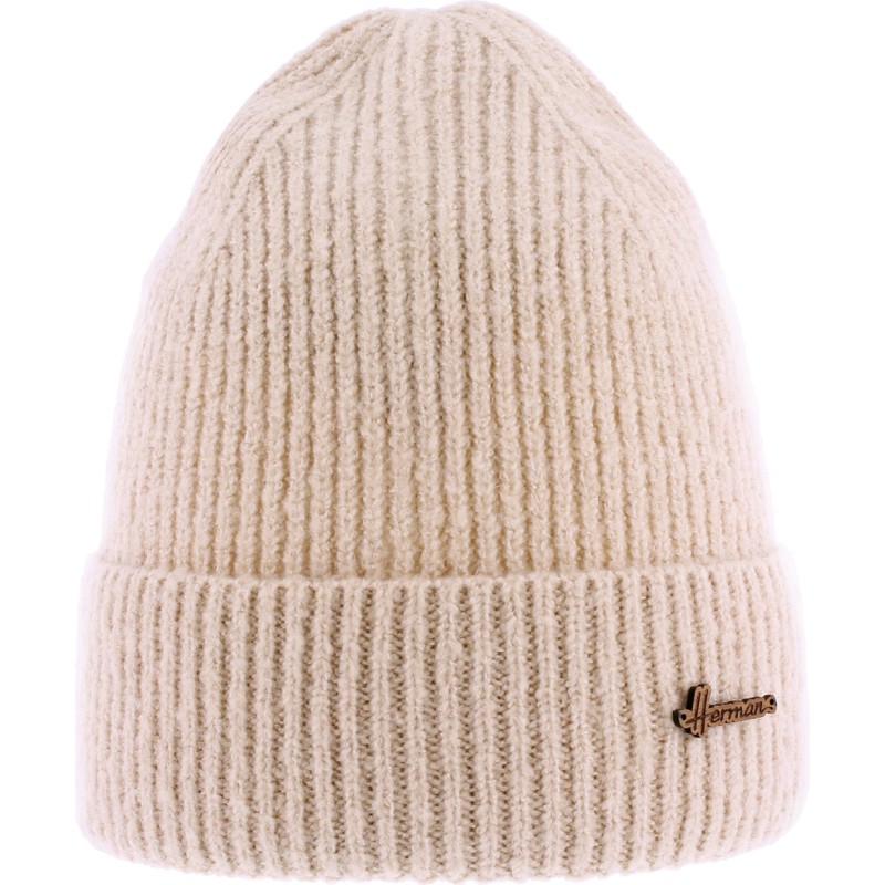 Plain adult beanie with cuff