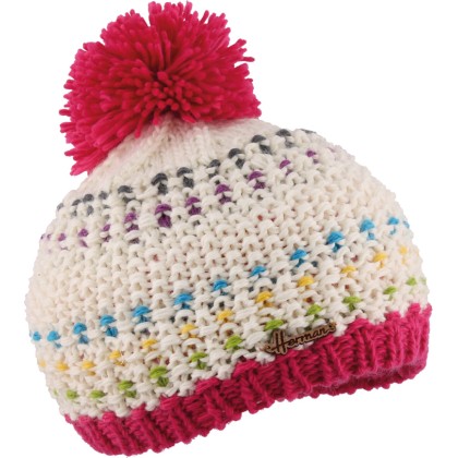 Hand made beanie with pompom